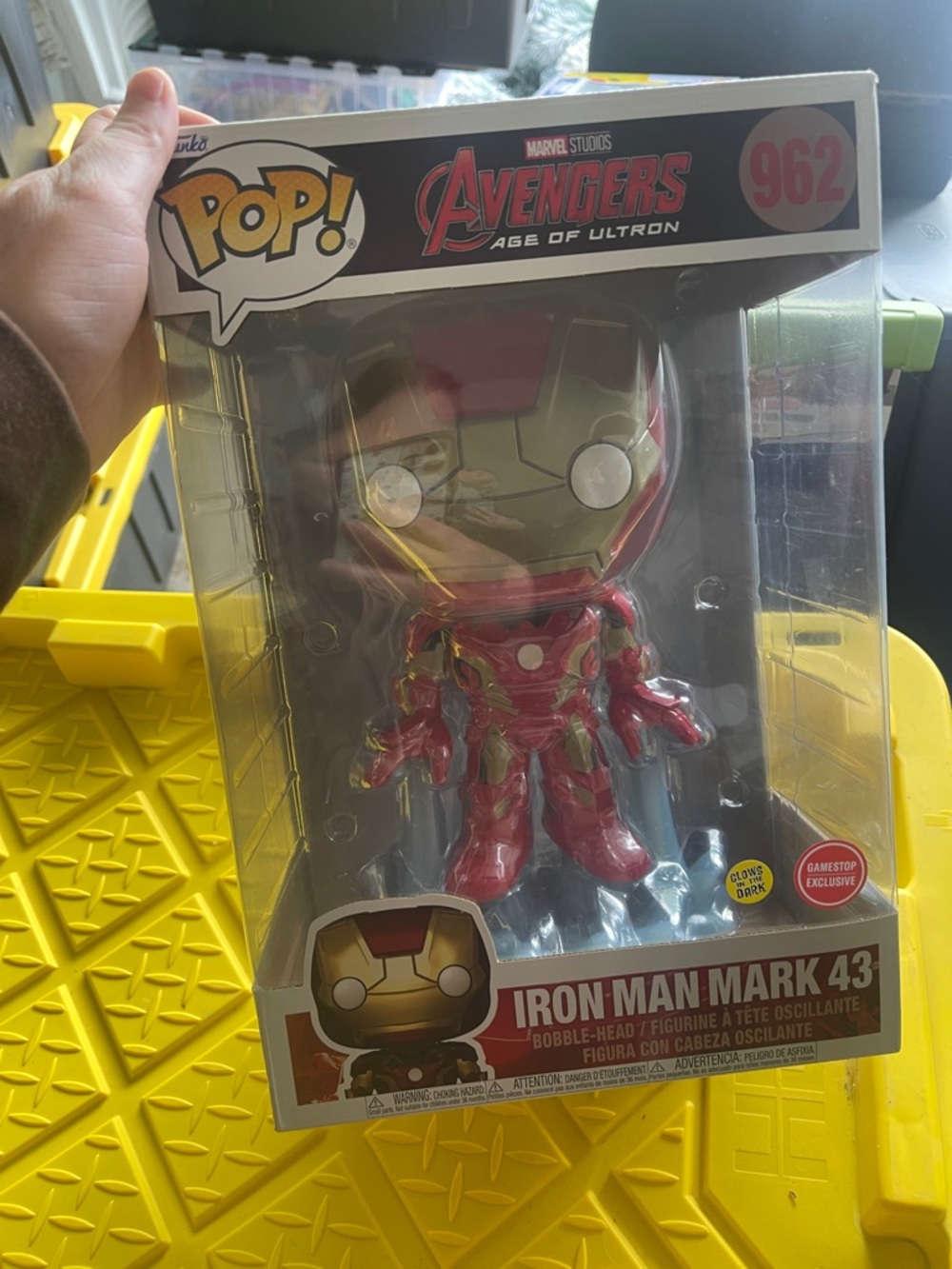 Funko Pop Funko Iron Man Funko pop 962 glows in the dark